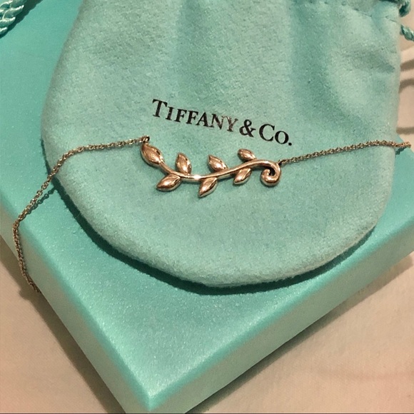 Tiffany & Co. Jewelry - TIFFANY & Co PALOMA PICASSO OLIVE BRANCH NECKLACE